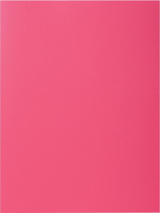 Exacompta rock''s 80 - pak van 100 inlegmappen 22x31cm voor a4 - framboos - 800016e