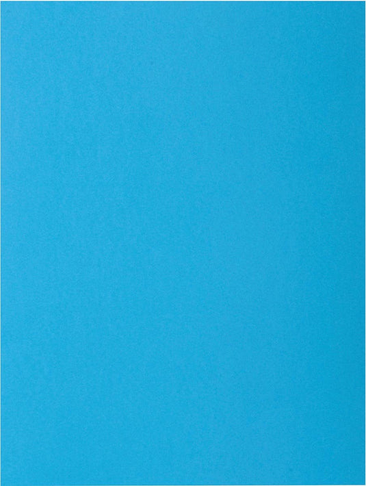 Exacompta rock''s 80 - pak van 100 inlegmappen 22x31cm voor a4 - blauw - 800019e