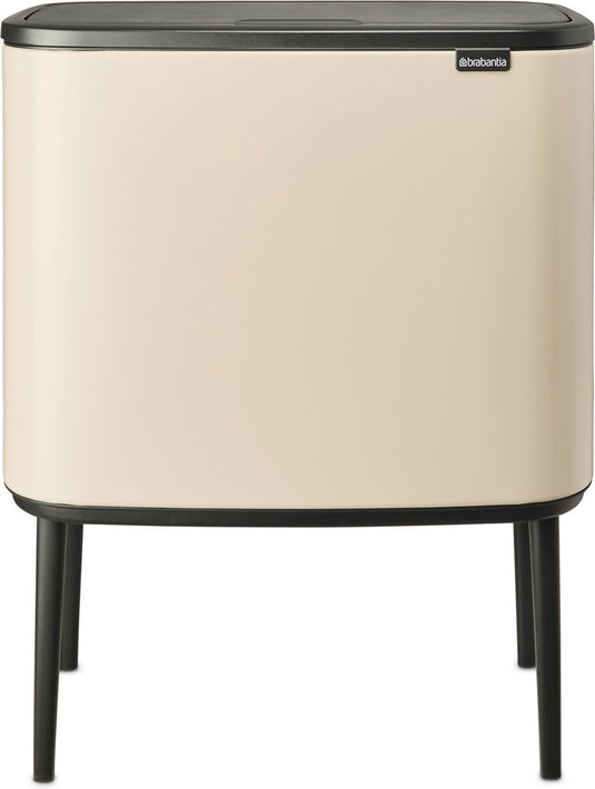 Brabantia bo touch bin prullenbak - 36 liter - 1 vak - soft beige
