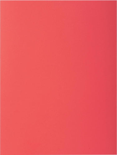 Exacompta rock''s 80 - pak van 100 inlegmappen 22x31cm voor a4 - rood - 800012e