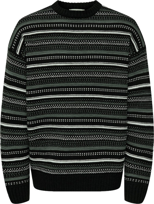 Only sons roy trui - heren sweater - black