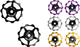 Reverse components colab aluminium pulley set