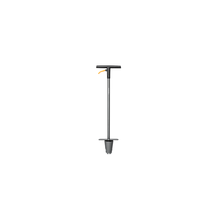 Afbeelding laden in galerijviewer, Fiskars ergo bollenplanter met lange steel - pootstok bollenpoter met antislip stabord - 100 cm

