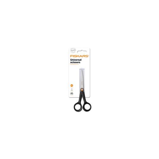 Fiskars 1067002 - uni schaar ff 17cm, zwart | 5 stuks
