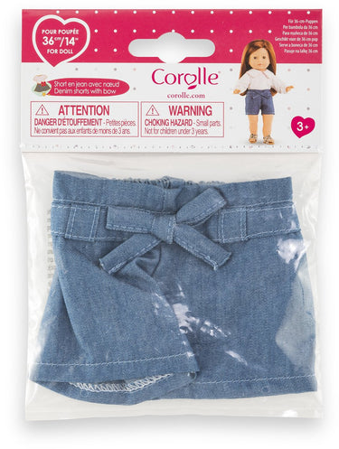 Corolle ma poppen spijkershort met strik - 36cm