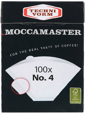 Moccamaster filterpapier nr.4 - kbg select en kbgt - 100 stuks