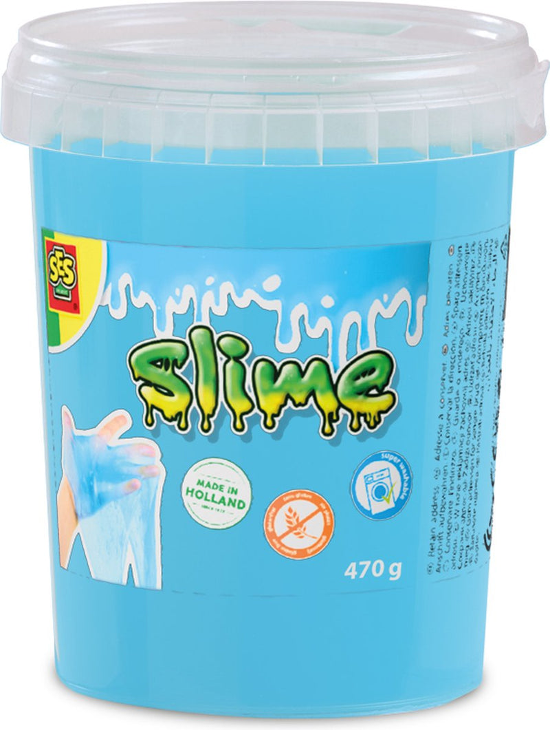 Load image into Gallery viewer, Ses creative ses slime - blauw glitter 470g
