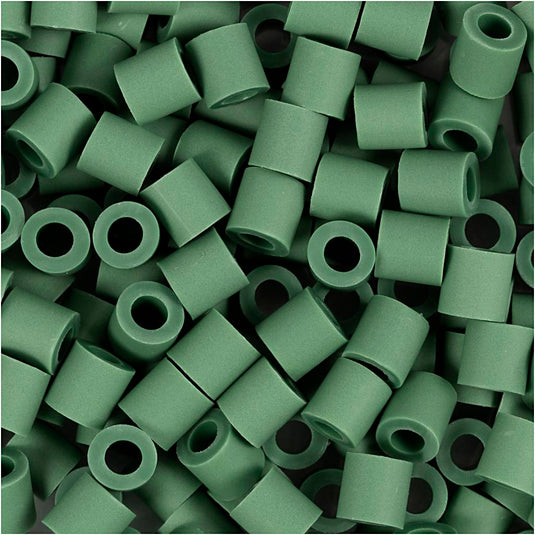 Creativ company nabbi biobeads 5x5mm donkergroen - 1000st.