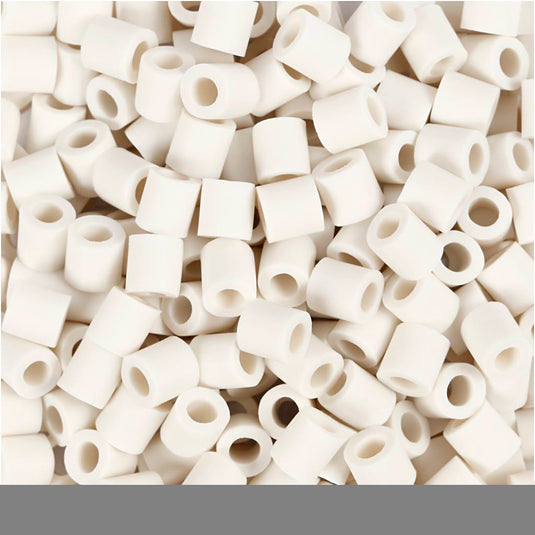 Creativ company nabbi biobeads 5x5mm wit - 1000st.