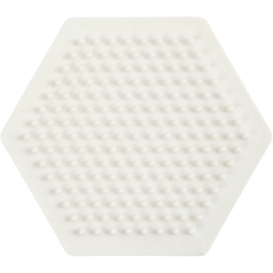 Nabbi biobeads grondplaat, zeskant, afm 8,5x8,5 cm, medium, 1 stuk