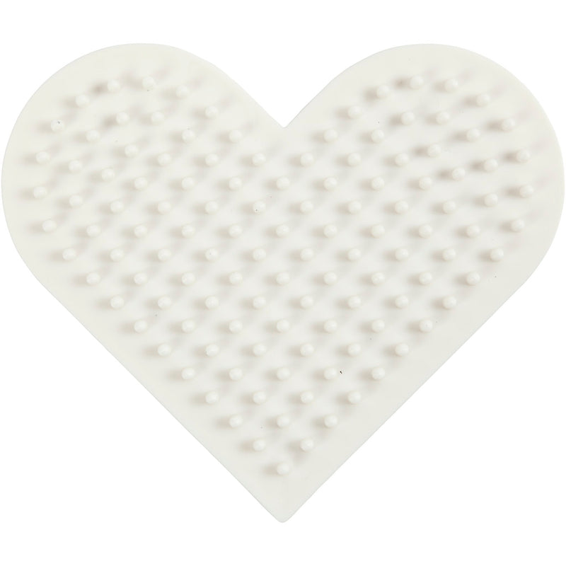 Load image into Gallery viewer, Creativ company nabbi biobeads grondplaat klein hart 7x8,5cm
