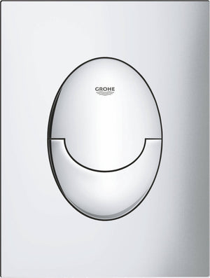 Grohe skate air s bedieningspaneel - extra smal - chroom - geschikt voor inbouwreservoirs
