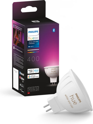 Philips hue spot - wit en gekleurd licht - 1 pack - mr16
