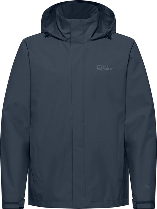 Jack wolfskin trailtime 2l jkt m heren outdoorjas - midnight sky