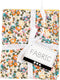 Creativ company patchwork stof geel 45x55cm, 4st.