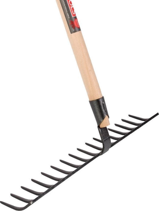 Talen tools – tuinhark – gesmeed – professioneel – 16 tanden – essenhouten steel – 160 cm