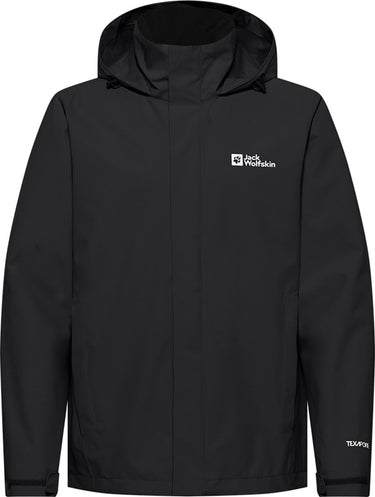 Jack wolfskin trailtime 2l jkt m heren outdoorjas - black