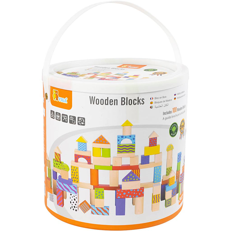 Afbeelding laden in galerijviewer, Https: www.cchobby.nl viga-houten-blokken-met-patroon-afm-3-cm-diverse-kleuren-100-onderdelen-1-set
