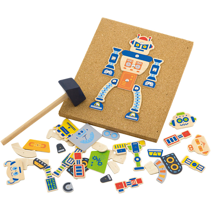 Load image into Gallery viewer, Https: www.cchobby.nl viga-hamermozaiek-set-robot-afm-23x18-cm-1-stuk
