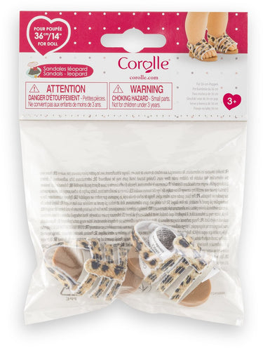 Corolle ma poppen sandalen luipaard - 36cm