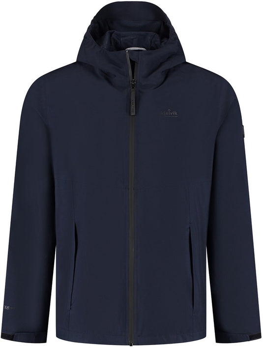 Kjelvik outdoorjas kiron donkerblauw 4xl
