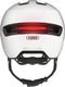 Abus fietshelm hud-y ace shiny white l - 57-61 cm - wit - geschikt voor gebruik op elektrische fietsen - stadsfietsen - 460 g