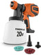 Powerplus verfpistool powdp7058 dual power 20v