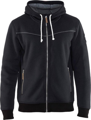 Blåkläder 4933-2514 hoodie met warme voering zwart maat xxl