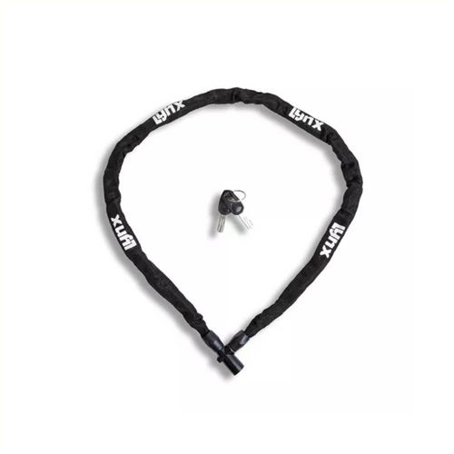 Lynx kettingslot 100cm zwart gehard staal