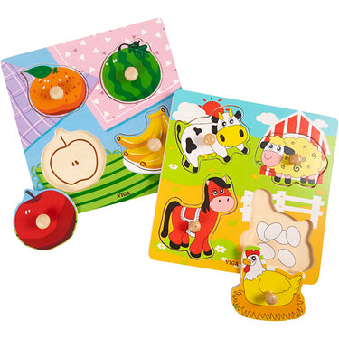 Http: www.cchobby.nl viga-houten-legpuzzels-met-knoppen-fruit-en-boerderijdieren-afm-22x22-cm-2x4-delen-2-onderdelen-1-set