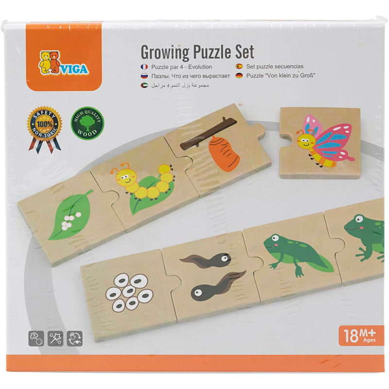 Afbeelding laden in galerijviewer, Https: www.cchobby.nl viga-legpuzzel-24-onderdelen-1-set
