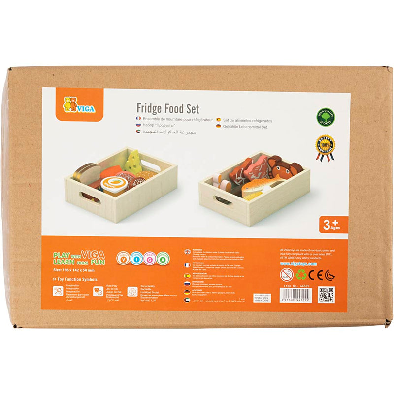 Afbeelding laden in galerijviewer, Https: www.cchobby.nl viga-houten-speelgoedeten-l-30-cm-b-22-cm-17-onderdelen-1-doos
