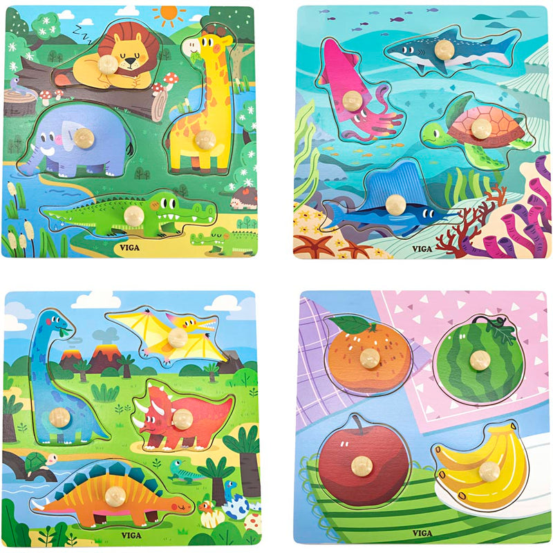 Afbeelding laden in galerijviewer, Https: www.cchobby.nl viga-puzzel-met-knoppen-h-26-mm-l-22-cm-b-22-cm-4-stuk-1-doos
