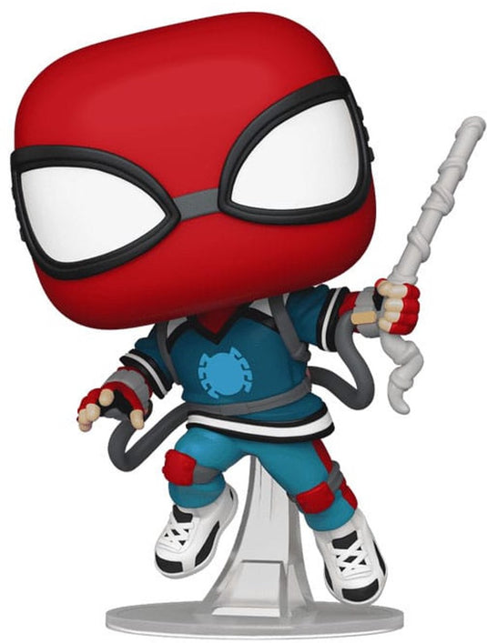 Funko pop! friendly neighborhood spider-man (homemade suit) -