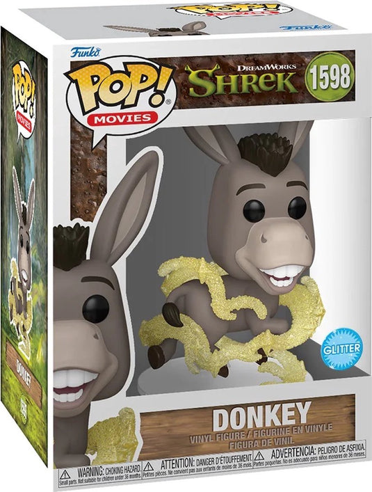 Funko pop movies: shrek - donkey 'glitter' pop