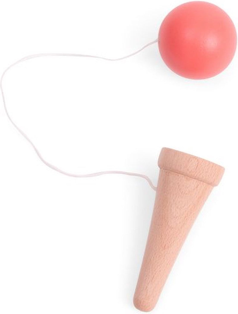 Afbeelding laden in galerijviewer, Bs toys kendama ijsje - behendigheidsspel - vangbal - kinder speelgoed - houten spel - coördinatie training - kendama spel - houten speelgoed
