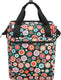 Klickfix fietstas roomy gt 12l happy flowers