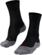 Falke tk5 anti-blaar dun wol functioneel materiaal wandelsokken heren zwart - maat 46-48
