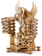 Geronimo games marble run dragon - secret box - - idventure bouwpakket knikkerbaan - hout - 260 onderdelen en 15 metalen knikkers - geschikt vanaf 14 jaar -
