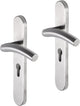 Impresso conway rvs geborsteld op ovaal schild