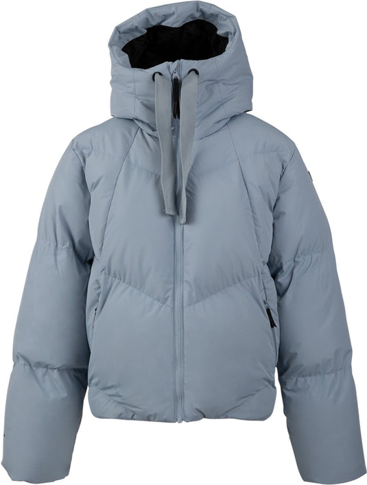 Brunotti shelka dames jas | zilverblauw