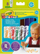 Crayola - mini kids - viltstiften - 8 viltstiften voor kinderen - veilig en wasbaar