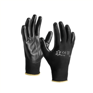 Cg1201a handschoen nitril polyester 8 l