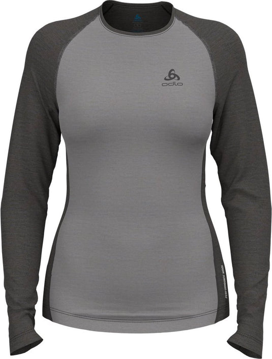 Odlo natural performance pw 150 longsleeve crew neck women_maat_xl