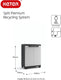 Keter split premium buitenprullenbak - 68x39x92cm - zwart grijs