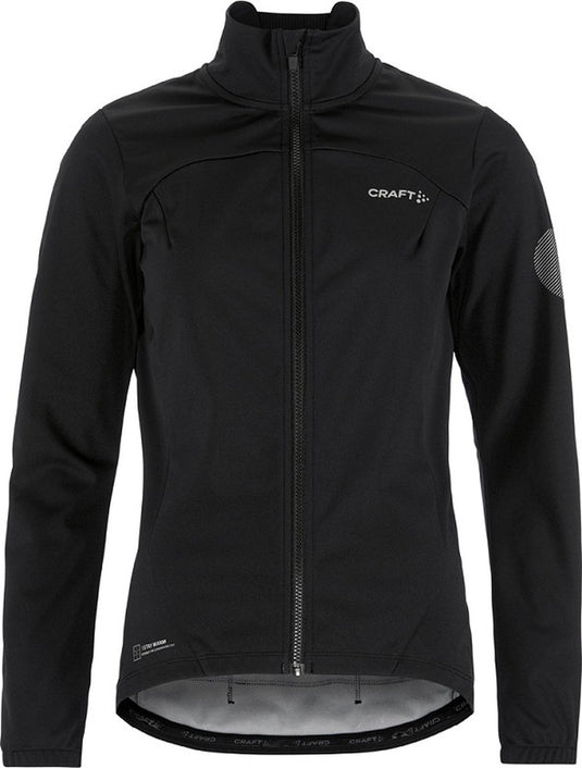Craft core subz 2 winter fietsjack dames - zwart | maat: m