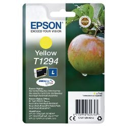 Inktcartridge epson t1294 geel