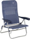 Crespo - strandstoel - al 205 - donker blauw