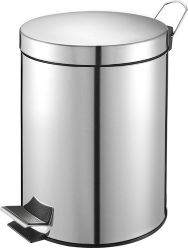 V-part - pedaalemmer 5 liter - stainless steel - rvs - prullenbak