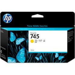 Inktcartridge hp 745 f9j96a geel